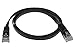 3 ft Cat 6 Unshielded (UTP) Flat Ethernet Network Cable - Black