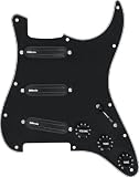 DiMarzio Billy Corgan Prewired Pickguard Black