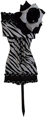 Phasionable Phans, Designer Hand Fan, Black/White