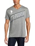 U.S. Polo Assn. Mens Short Sleeve T-Shirt with Diagonal Logo
