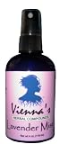 Lavender Face and Body Mist – Soothes and Tones Sensitive Skin. 100% Natural. Pure Anti-inflammatory Aromatherapy for a Rejuvenated Complexion.