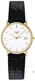 Longines Presence 18k Gold Mens Watch L4.743.6.12.2