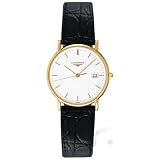 Longines Presence 18k Gold Mens Watch L4.743.6.12.2 by Longines
