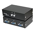 VGA Manual Monitor Switch Box Splitter 2 Port Way