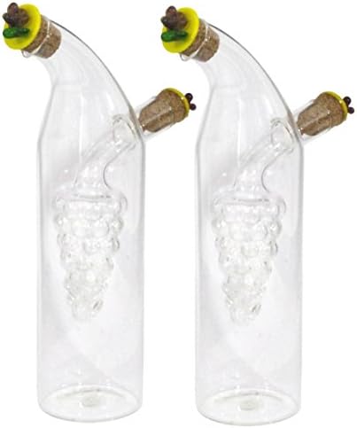 Great American Oil &amp; Vinegar Glass Cruet (2-Pack)