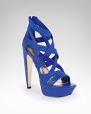 Carmen Curved Crisscross Leather Sandal