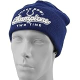 NFL Reebok Indianapolis Colts Royal Blue Two-Time Super Bowl Champions Commemorative Knit Beanie