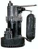 Big John Automatic Submersible Sump Pump, 5.5 Series