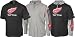 Detroit Red Wings -Black/Grey- Hoodie Tee Combo