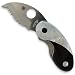 Spyderco Cricket Folding Pocket Knife with Artisan-Crafted Yin Yang Handle