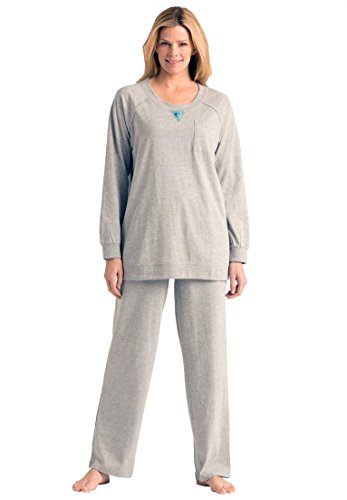 Women's Plus Size 2-Pc. Sweatshirt Loungewear Set