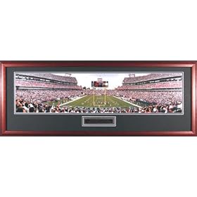 Tennessee Titans - Opening Day at Adelphia Coliseum - Framed Unsigned Panoramic Photograph