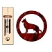 German Shepherd Dog Wind Chimes X-SMALL Copper Vein