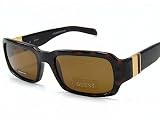 Guess - GUESS GU-6315P GU6315P Tortoise TO-1 Sunglasses Polarized Dark Brown lenses Size: 54-19-130
