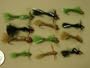 NEW FLIES 12 RUBY EYED DAMSEL FLY NYMPHS, Gamagatsu Hooks