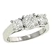 3 Round Diamond Ring 1.46cttw EGL Certified HI/SI2-Si3