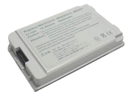 10.80V (Compatible with 11.10V),4400mAh,Li-ion,Hi-quality Replacement Laptop Battery for APPLE iBook M7699J/A, iBook M9426ZH/A, APPLE iBook G3 12