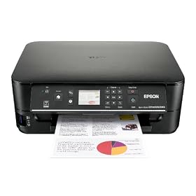 Epson Stylus Office BX525WD - Multifunction ( printer / copier / scanner ) - colour - ink-jet - printing (up to): 36 ppm (mono) / 36 ppm (colour) - 150 sheets - Hi-Speed USB, 10/100 Base-TX, 802.11b, 802.11g, 802.11n