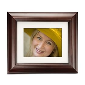 Kodak EasyShare P736 7 inch High Resolution Digital Photo Frame with 4000 image storage capacity and touch screen border controls - Black