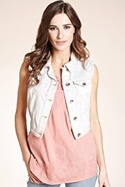 Indigo Collection Pure Cotton Denim Waistcoat