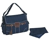 Kelly Messenger Bag - Blue Denim