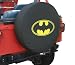 Search : Batman Classic Logo on 30" Black Denim Tire Cover 4 Wrangler Liberty Disco