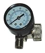 DeVilbiss AIR ADJUSTING VALVE WITH GAUGE 0-160 PSI