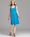 Style&co. Petite Dress, Sleeveless Braided Trim Knit