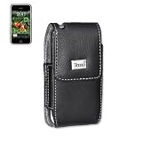 New Fashionable Leather Pouch Protective Carrying Cell Phone Case for Apple iPhone 4 16GB 32GB / 3GS - 16GB 32GB 3G - 8GB / Garmin Asus Garminfone / HTC Hero HTC HD Mini / Huawei Tap U7519 LG Vu / CU920 / CU915 / Motorola Droid 2 / Clutch i465 Roi / Nokia E71 / E71X / E72 / E73 / E5 / C3 / PCD Razzle TXT8030 Pantech Ease / Samsung Freeform / Link R350 / R351 / Sharp FX / Sony Ericsson Aspen - Black