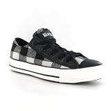 Converse All Star Ox Black White Canvas Sneakers