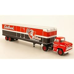 Chevrolet Spartan LCF, Edelbrock, Koffer-SZ, 1958, Modellauto, Fertigmodell, M2 Machines 1:64