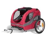 Solvit 62303 Track?r Bicycle Pet Trailer, Medium