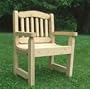 Mirror Lake Chair (white cedar) (27"w x 35"h x 27"w)