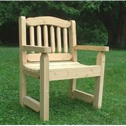 Old Adirondack - 120M - Mirror Lake Garden Chair - Cedar - by