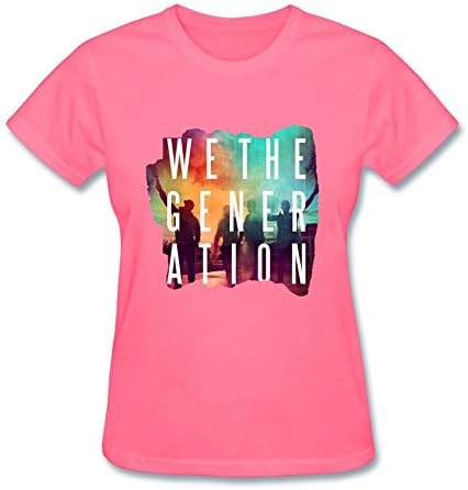 OR6H7S We The Generation Poster T-Shirts for Womens