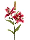 Club Pack of 24 Artificial Pink Day Lily Silk Flower Sprays 21