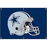 Dallas Cowboys NFL Applique & Embroidered Team Banner (36x24)