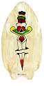 41" Wood SkimBoard - Skim Lizard Edge Series Skimboards SE12
