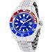 Mens Croton Steel Diver 20 ATM Date Watch CA301157RDBU