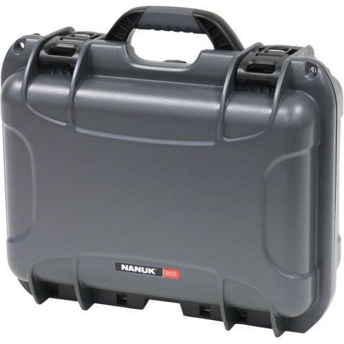 Nanuk 915 Case with Cubed Foam (Graphite)