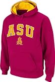 Arizona State Sun Devils Arched Tackle Twill Hooded Sweatshirt