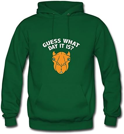 Guess What Day It Is? Custom Sweatshirts Green Large Green Erinwood Print