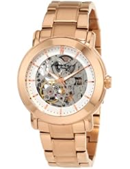 Kenneth Cole New York Womens KC4758 Rose Gold Ion-Plated Stainless Steel Automatic Skeleton Watch