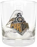 NCAA Purdue Boilermakers Rocks Glass