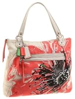 Coach 19029 Limited Edition Flower Glam Shopper Tote