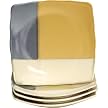 Gold Dust Square Salad Plates Set of 4