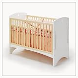 Bebe 2 Crib - White