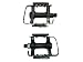 Steel Cage Single Sided 9/16 Bicycle Pedals