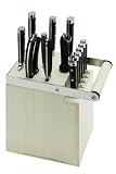 Review Legnoart KS-10XL / Legnoart GRAND ARSENALE 14 Piece Professional Forged Knife Set with Bamboo Block, Designed by Bjorn Blisse