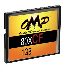 New Kinseys Omp 1gb 80x Read Speed Cf Card Dependability Durability Excellent Performance